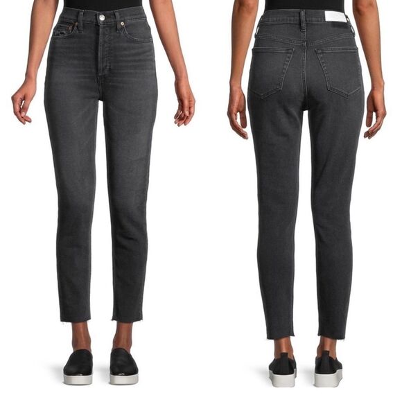 RE/DONE High-Rise Ankle Cropped Jeans - Picture 4 of 14